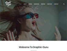 Tablet Screenshot of graphic-guru.com